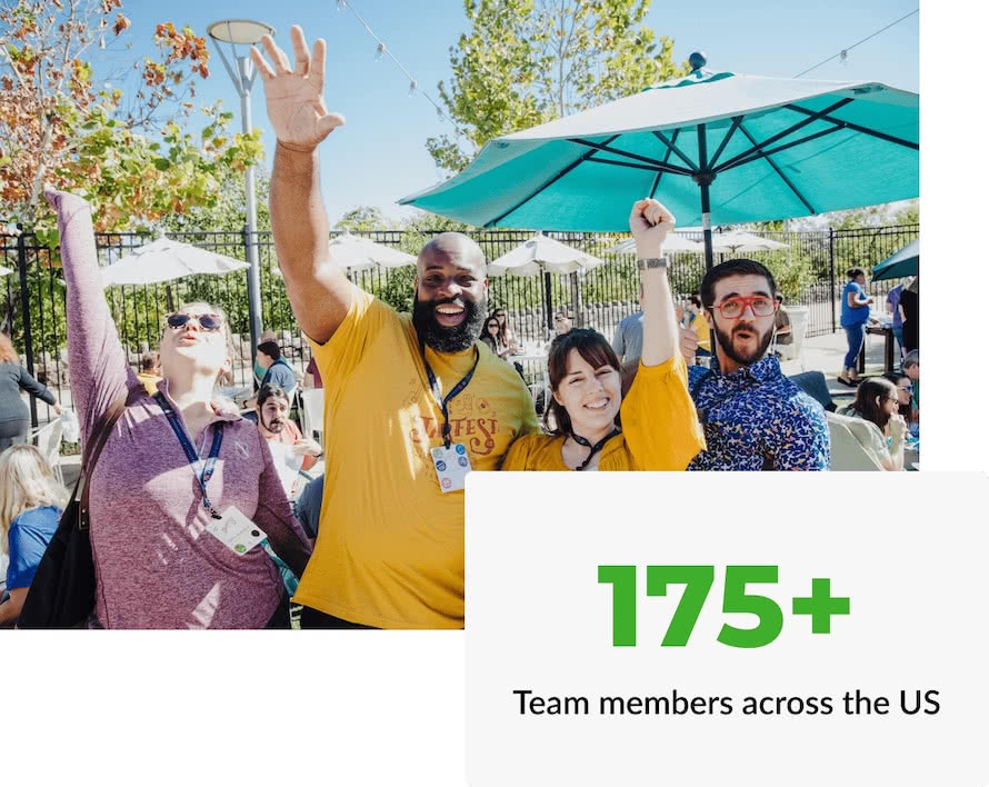 TaxJar remote team members