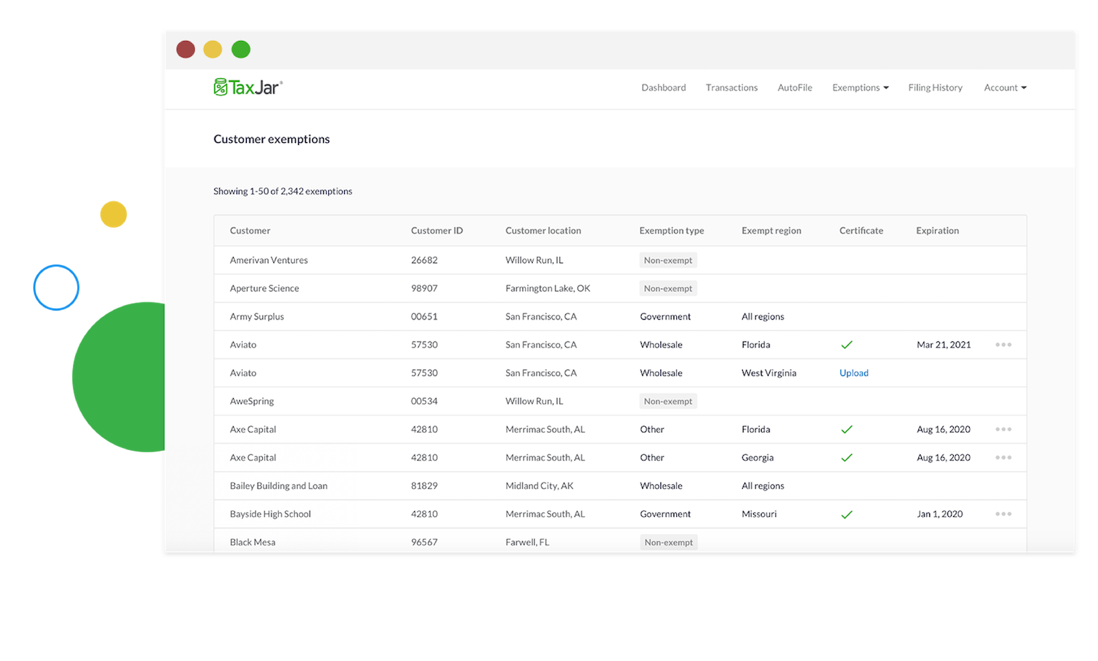 Multi-channel Screenshot TaxJar